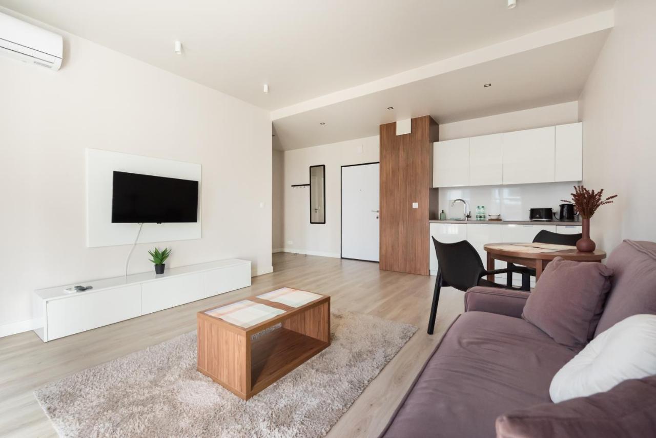 Magazynowa Classy Apartment วอร์ซอ ภายนอก รูปภาพ